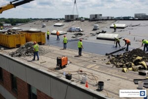 commercial roof replacement