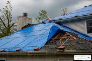 Emergency tarping service