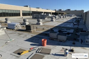 commercial flat roof replacement