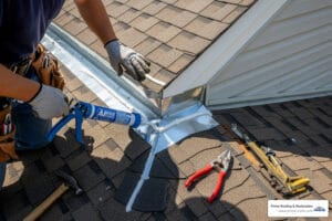 repair kickout flashing roof