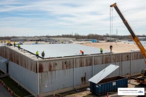 Warehouse roof replacement