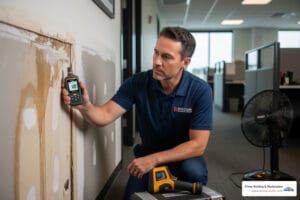 water damage inspection