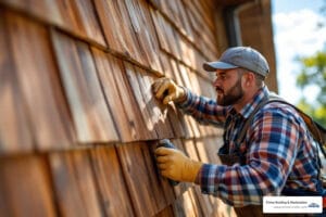 cedar shake installation