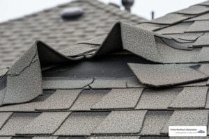 damaged shingles repair