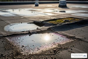 flat roof emergency repair