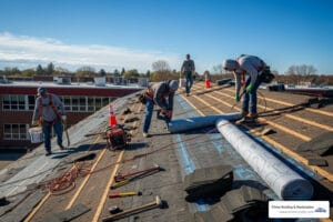 School roof replacement