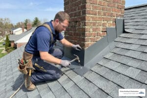 apron flashing installation