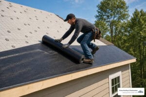Owens Corning WeatherLock ice and water shield installation